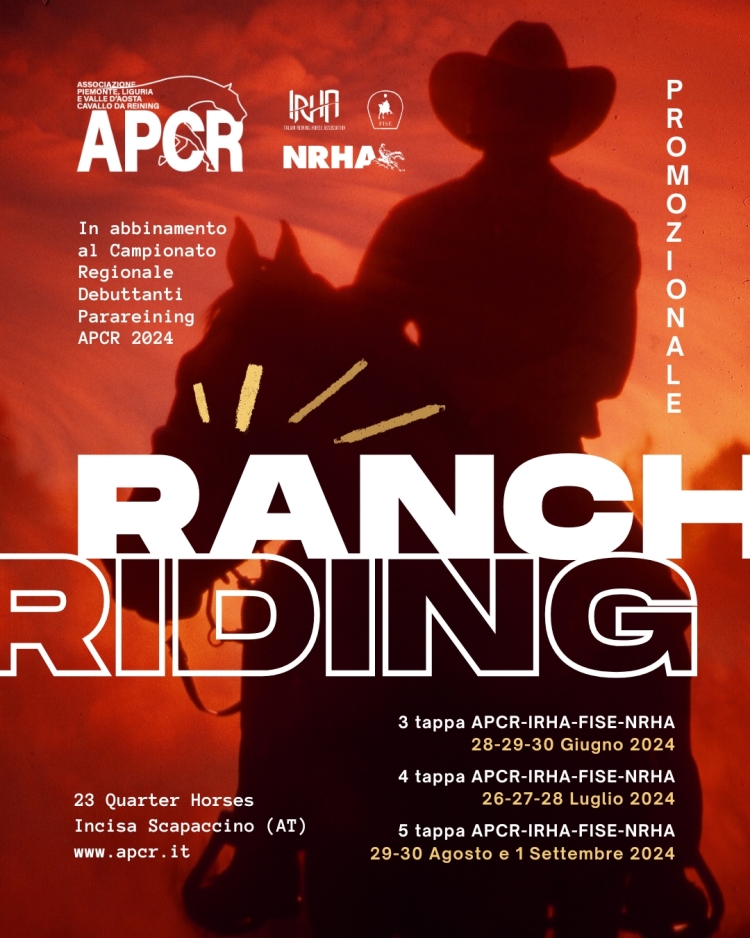 Il Ranch Riding si unisce al calendario APCR