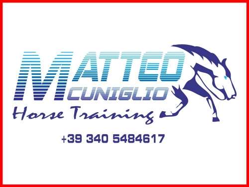 Matteo Cuniglio horse training